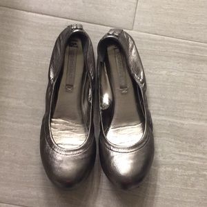 Molly BCBG flats - metallic silver